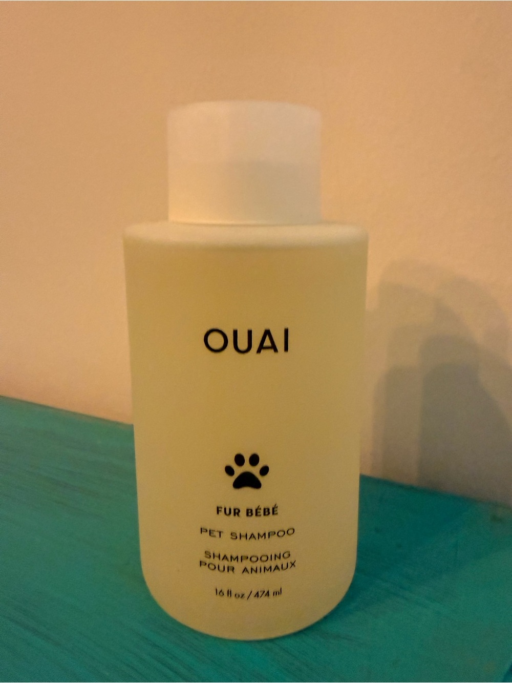 NEW OUAI Fur Bébé Pet Shampoo 16 oz Mercer Street Scent